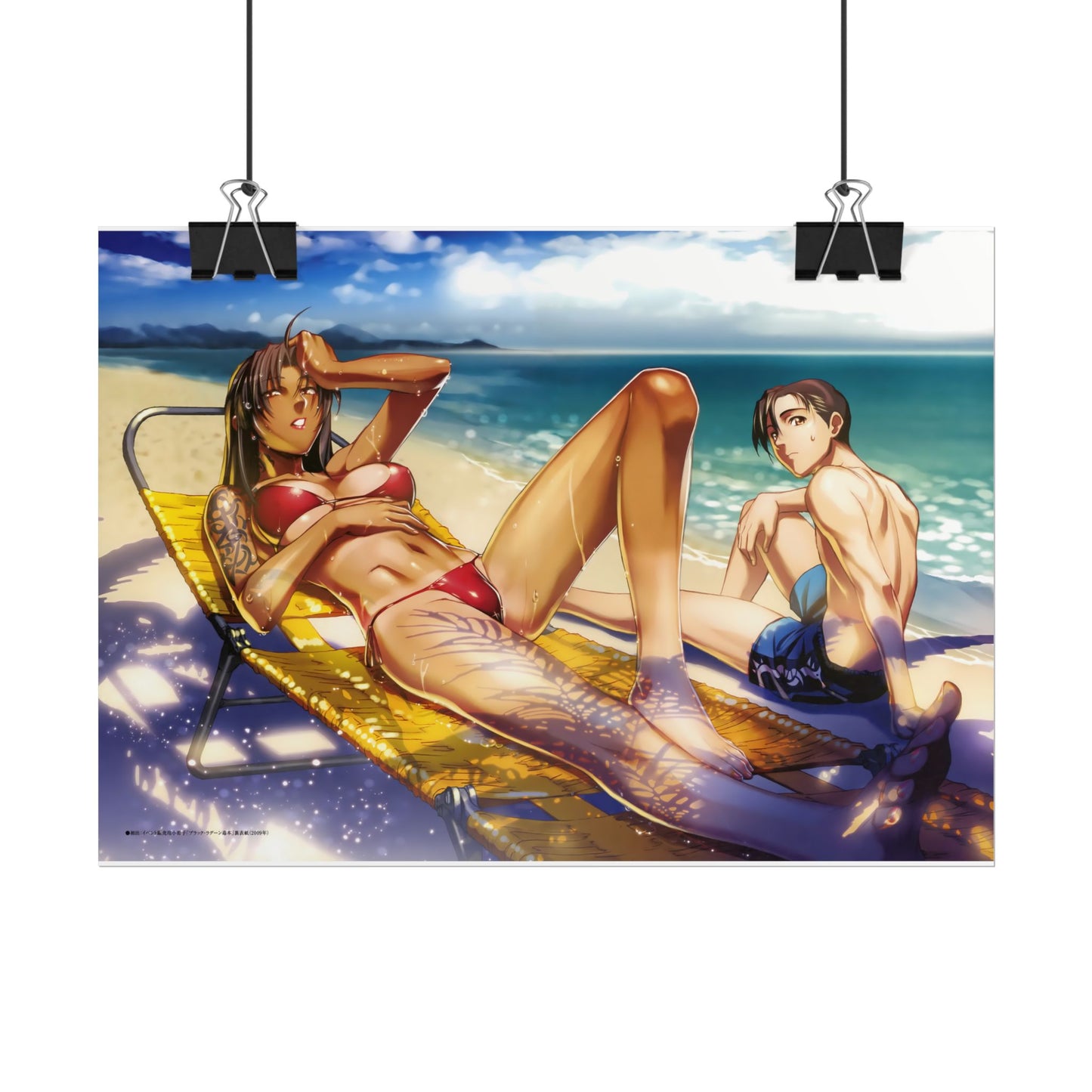 Black Lagoon - Revy & Rock Matte Poster