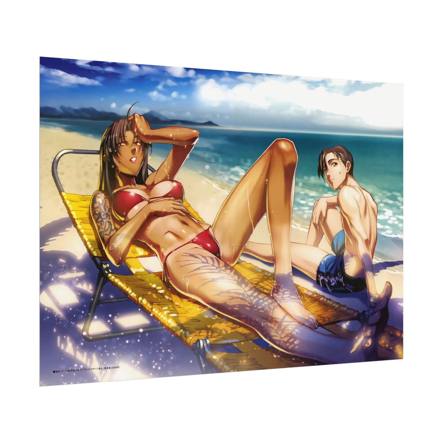 Black Lagoon - Revy & Rock Matte Poster