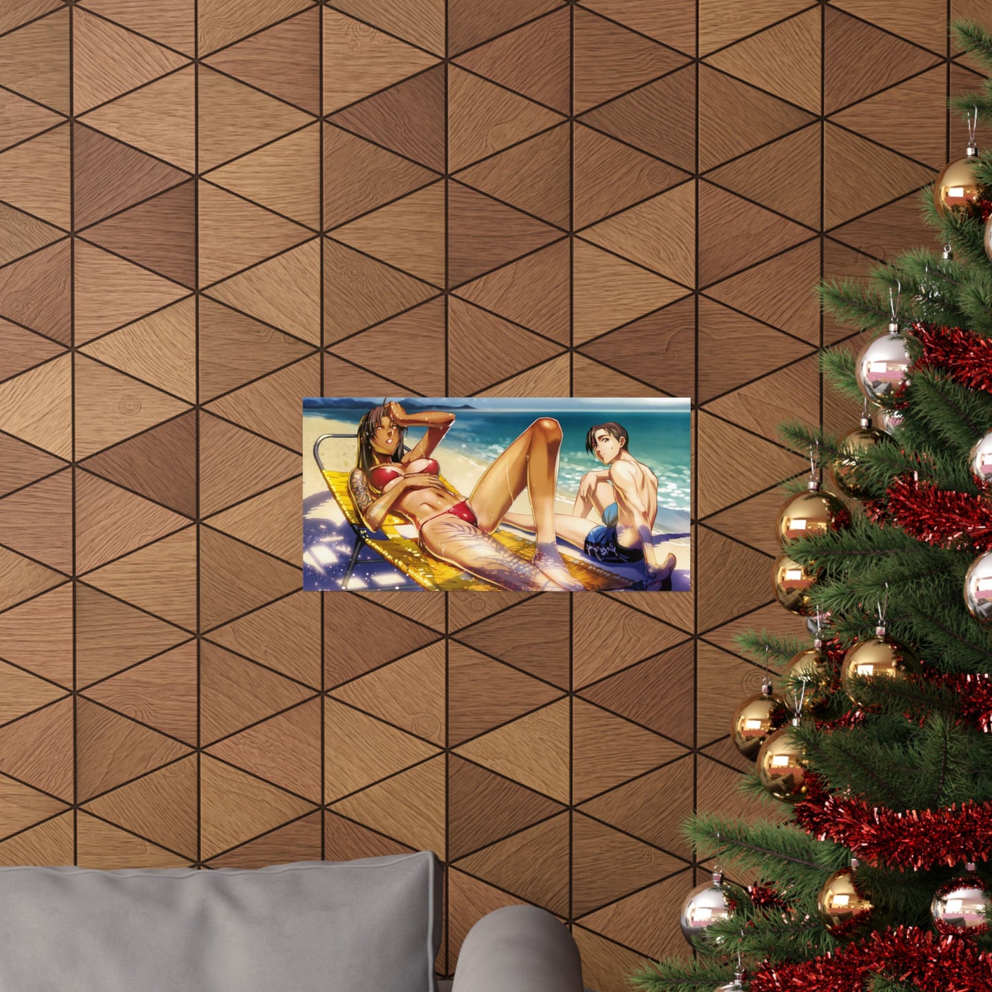 Black Lagoon - Revy & Rock Matte Poster