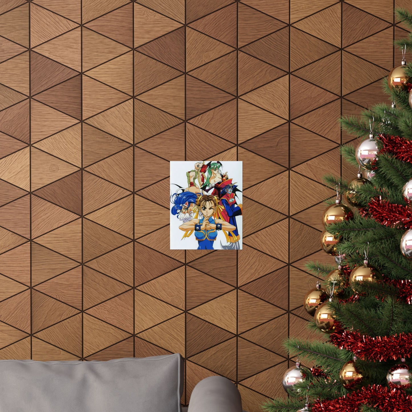 Street Fighter X Darkstalkers Matte Poster