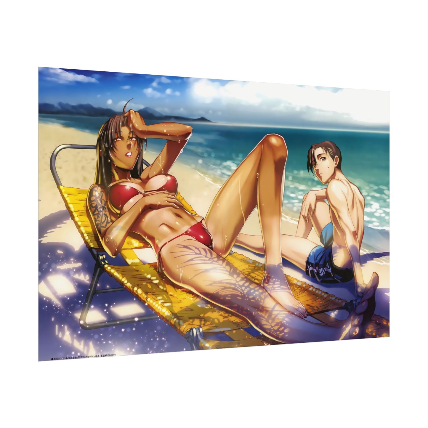 Black Lagoon - Revy & Rock Matte Poster