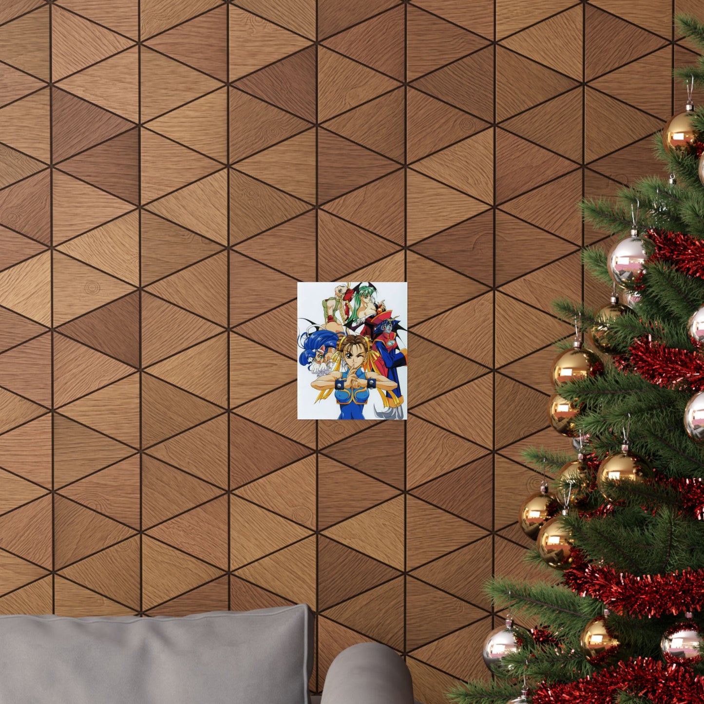 Street Fighter X Darkstalkers Matte Poster