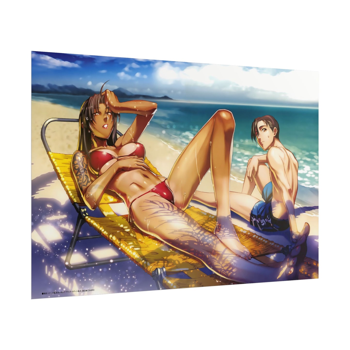 Black Lagoon - Revy & Rock Matte Poster