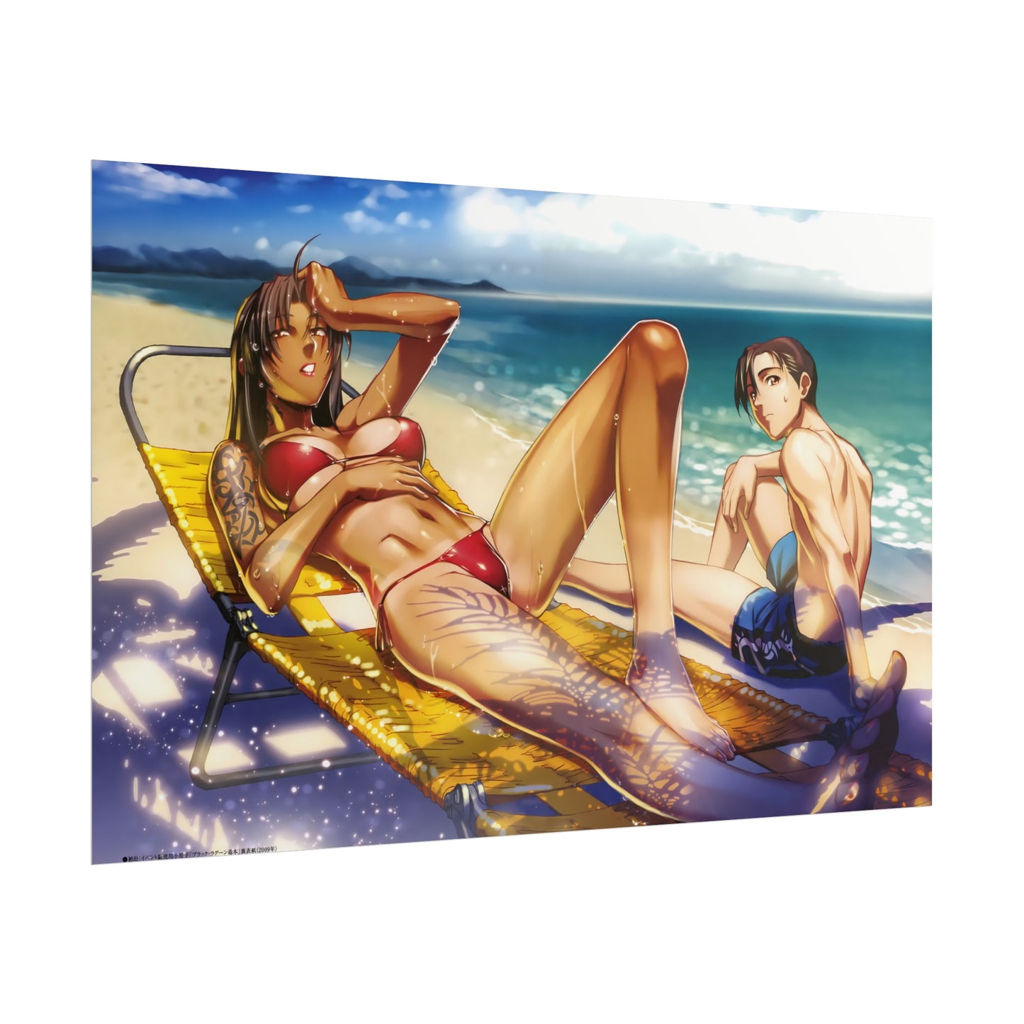 Black Lagoon - Revy & Rock Matte Poster