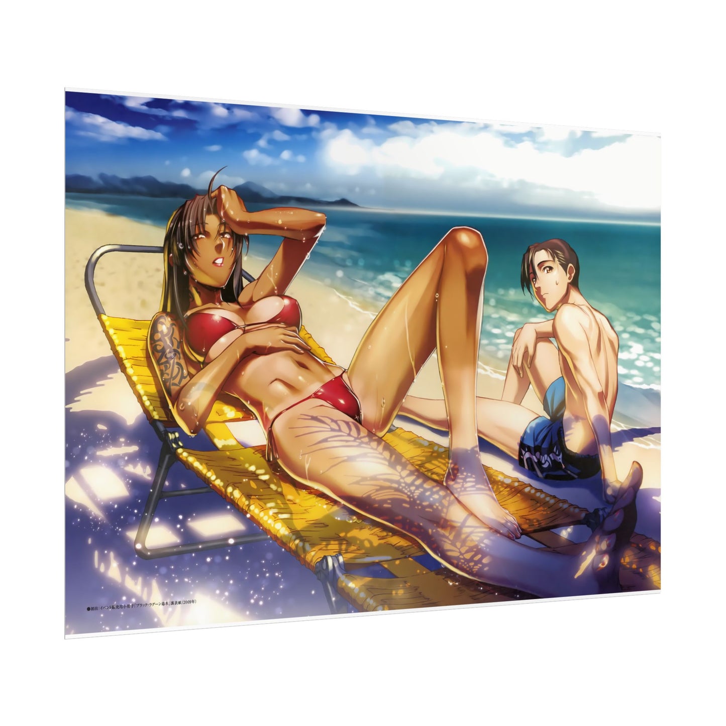 Black Lagoon - Revy & Rock Matte Poster