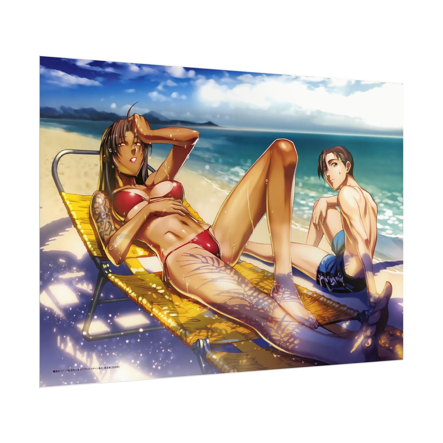 Black Lagoon - Revy & Rock Matte Poster