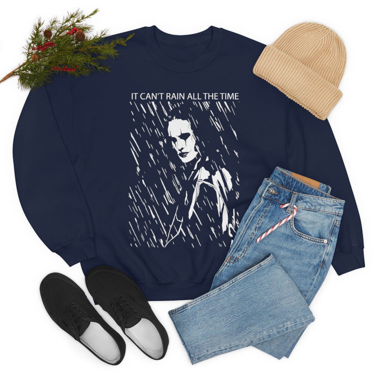 The Crow - It Can't Rain All the Time Sweatshirt