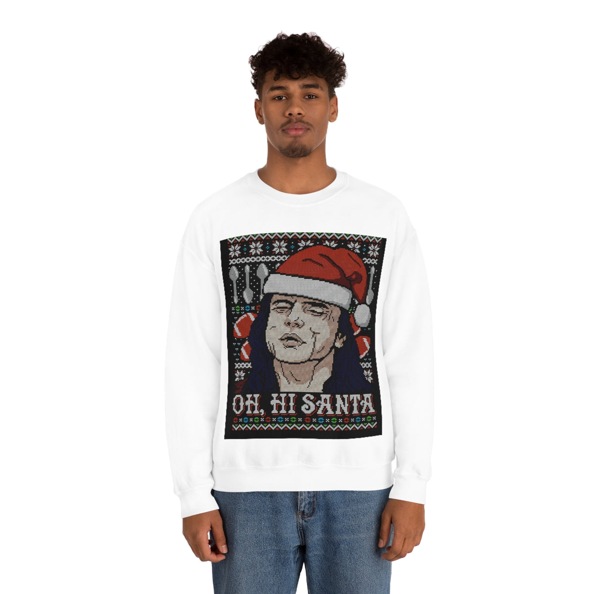Oh Hi Santa Sweatshirt