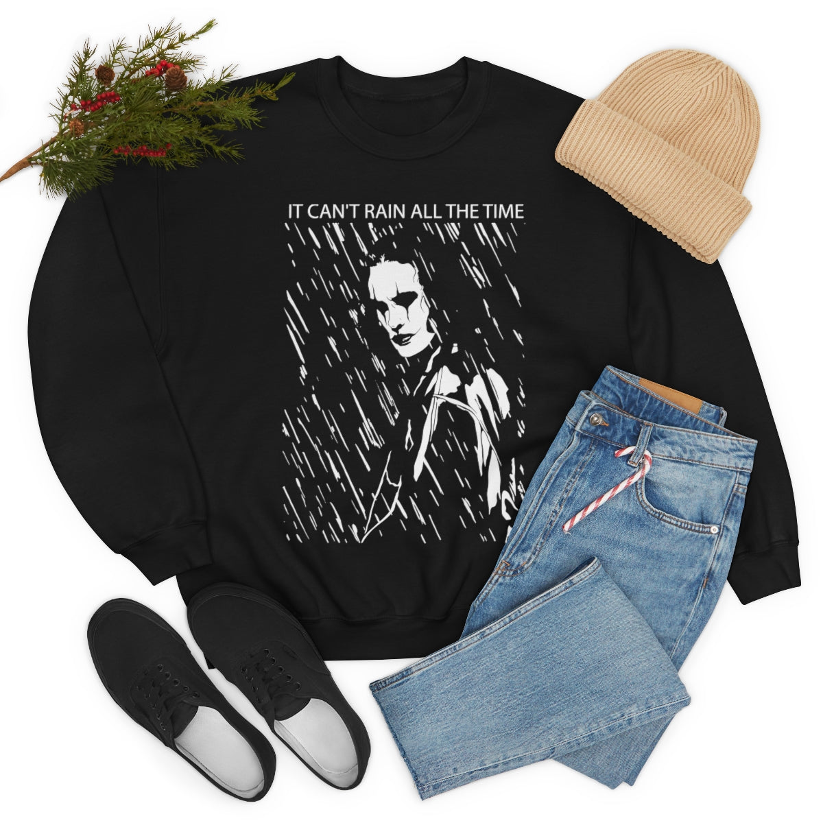 The Crow - It Can't Rain All the Time Sweatshirt