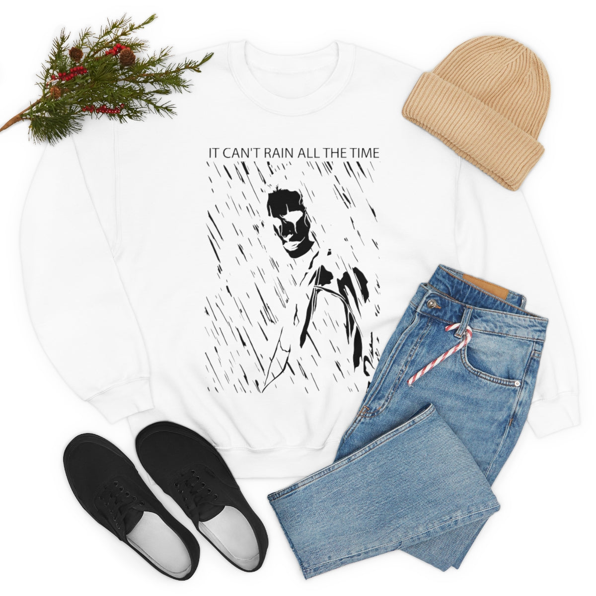The Crow - It Can't Rain All the Time Sweatshirt