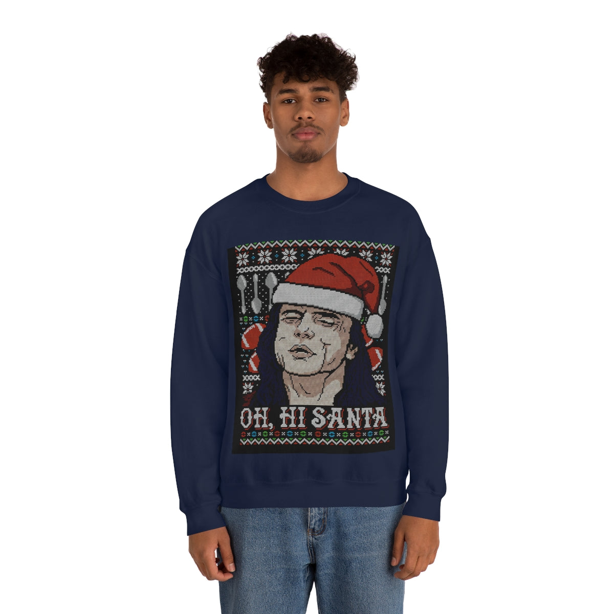 Oh Hi Santa Sweatshirt