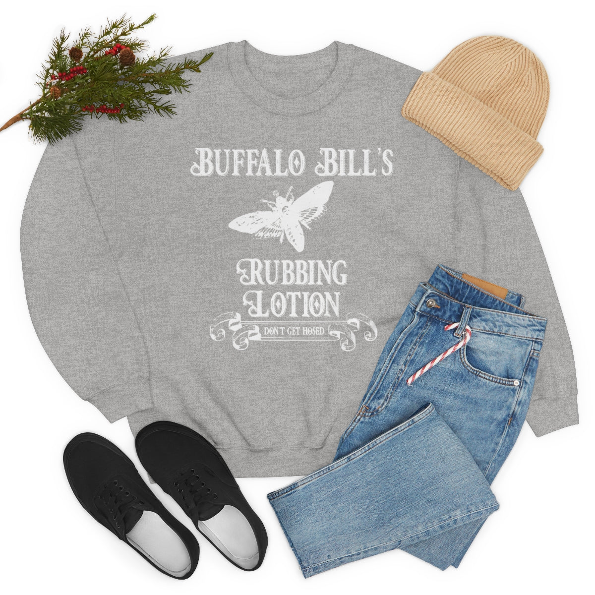 Silence of the Lambs - Buffalo Bill's Rubbing Lotion Sweatshirt