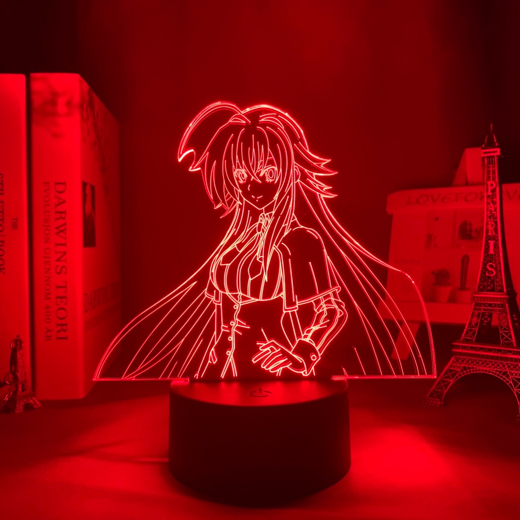 High School DxD Rias Gremory Night Lamp