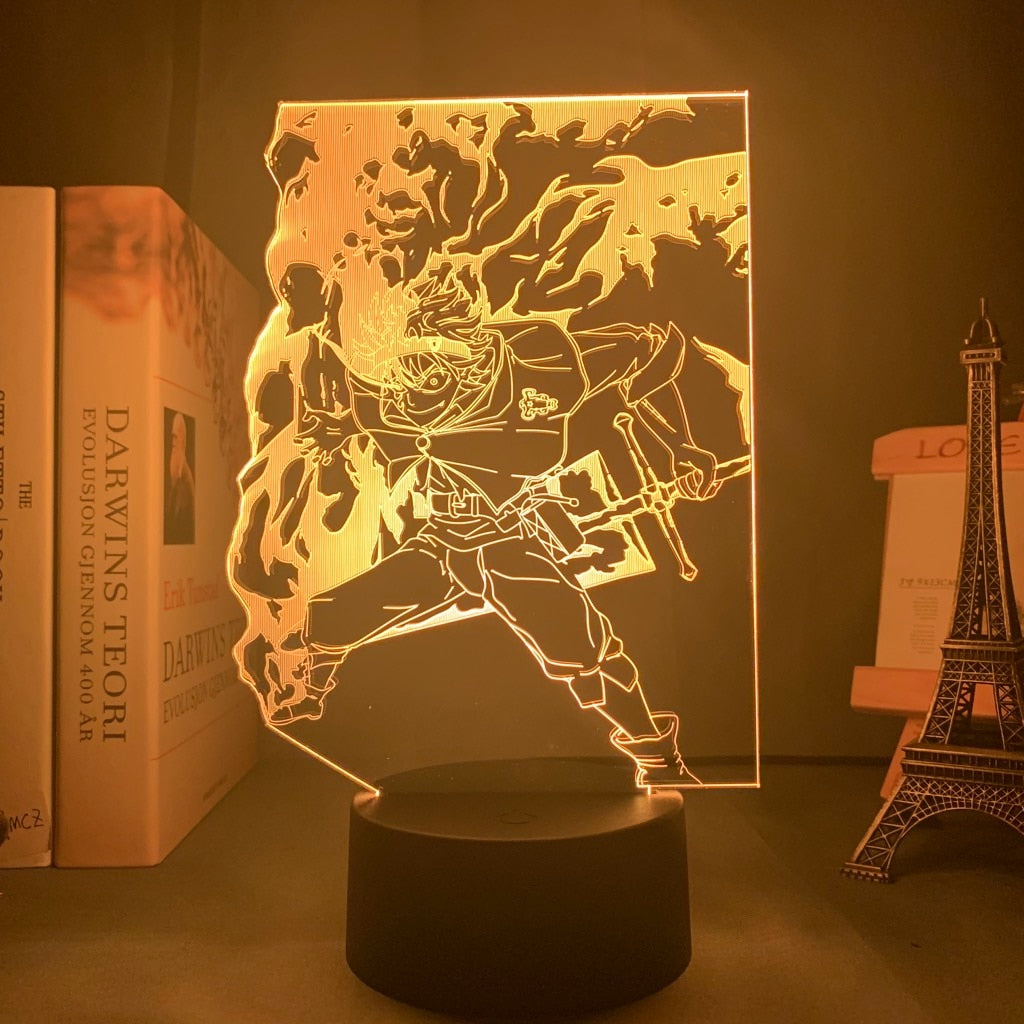 Black Clover Asta Night Light