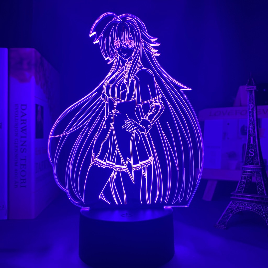 High School DxD Rias Gremory Night Lamp
