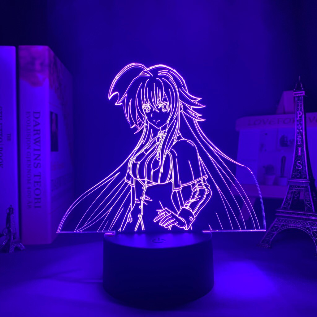 High School DxD Rias Gremory Night Lamp