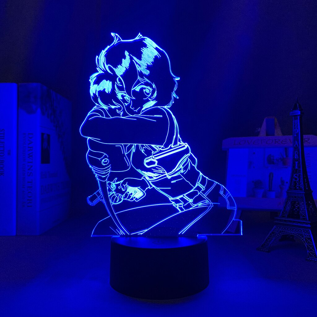 Gunsmith Cats Rally Vincent Night Light