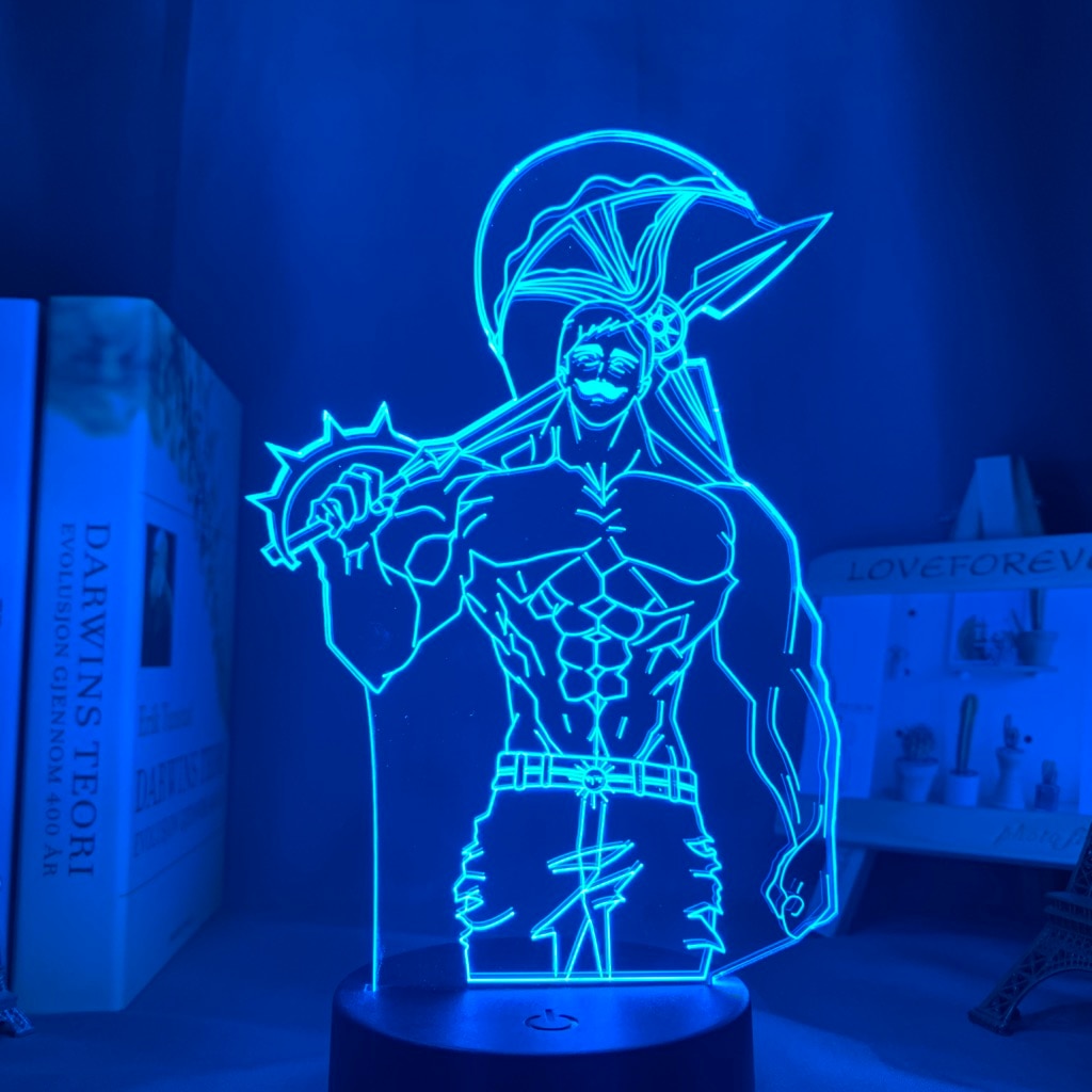 The Seven Deadly Sins Escanor Night Light
