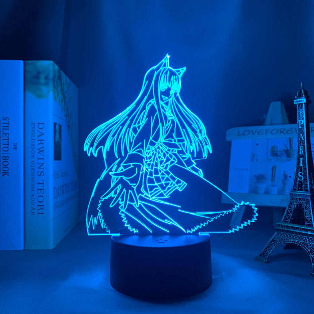 Spice and Wolf Holo Night Light