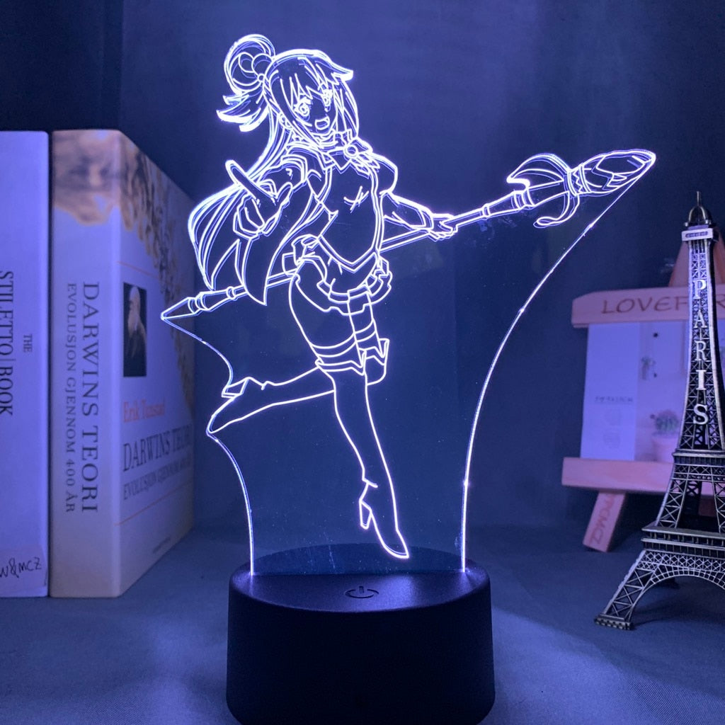 KonoSuba Aqua Night Light
