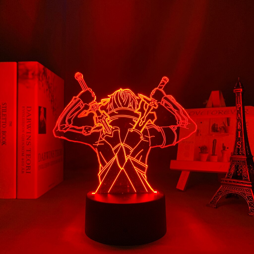 Sword Art Online Kirito Night Light