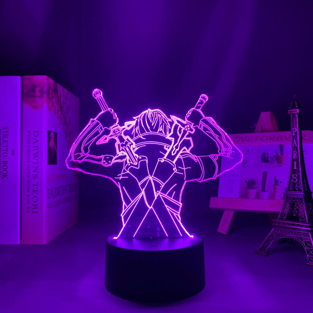 Sword Art Online Kirito Night Light