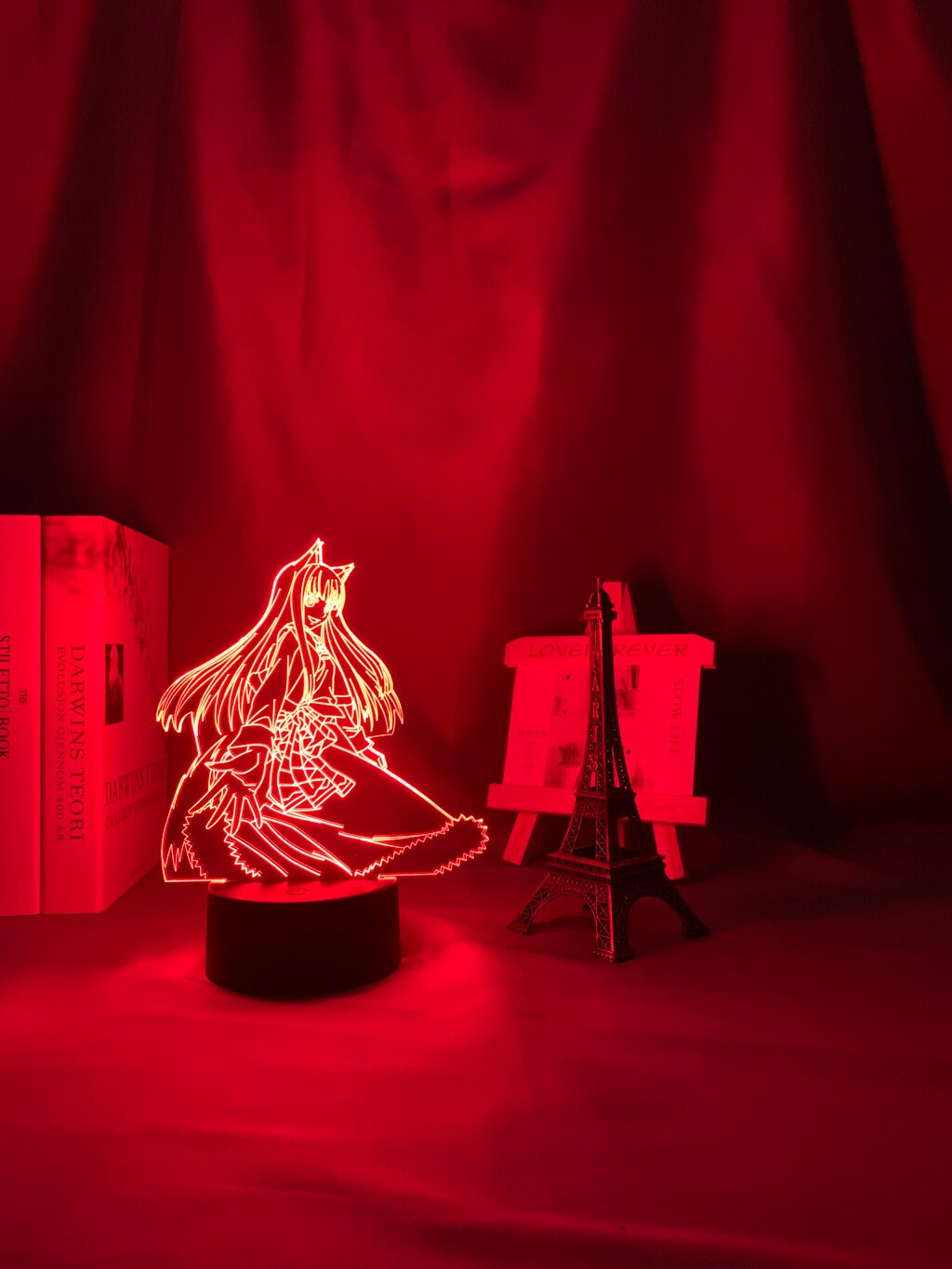 Spice and Wolf Holo Night Light
