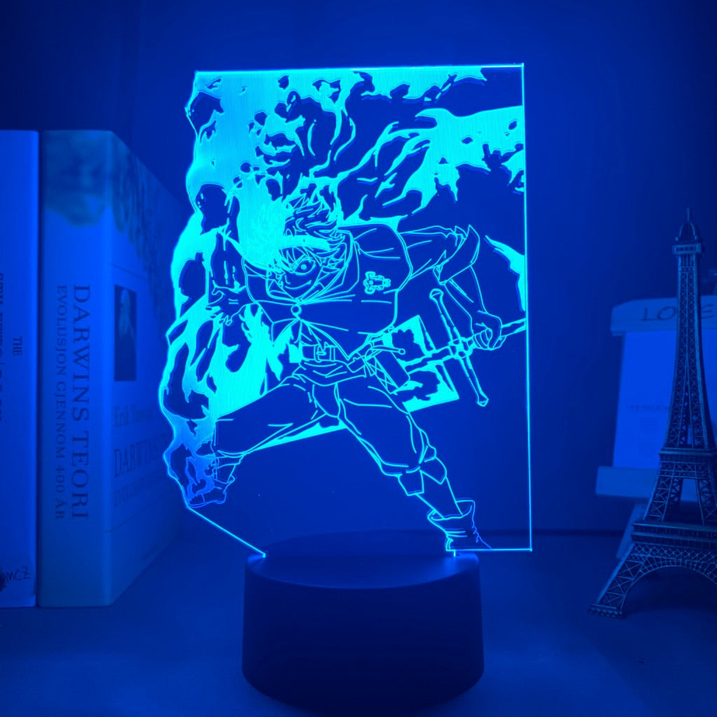 Black Clover Asta Night Light