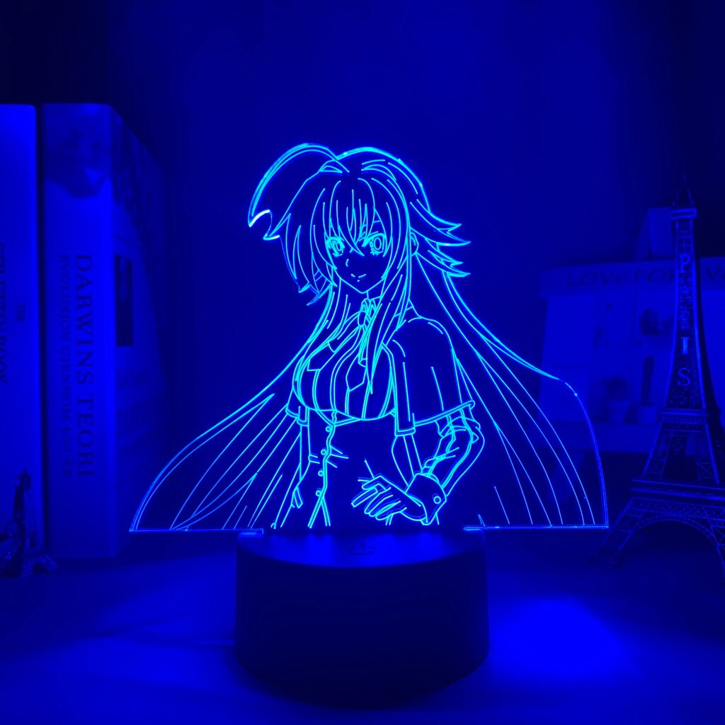 High School DxD Rias Gremory Night Lamp