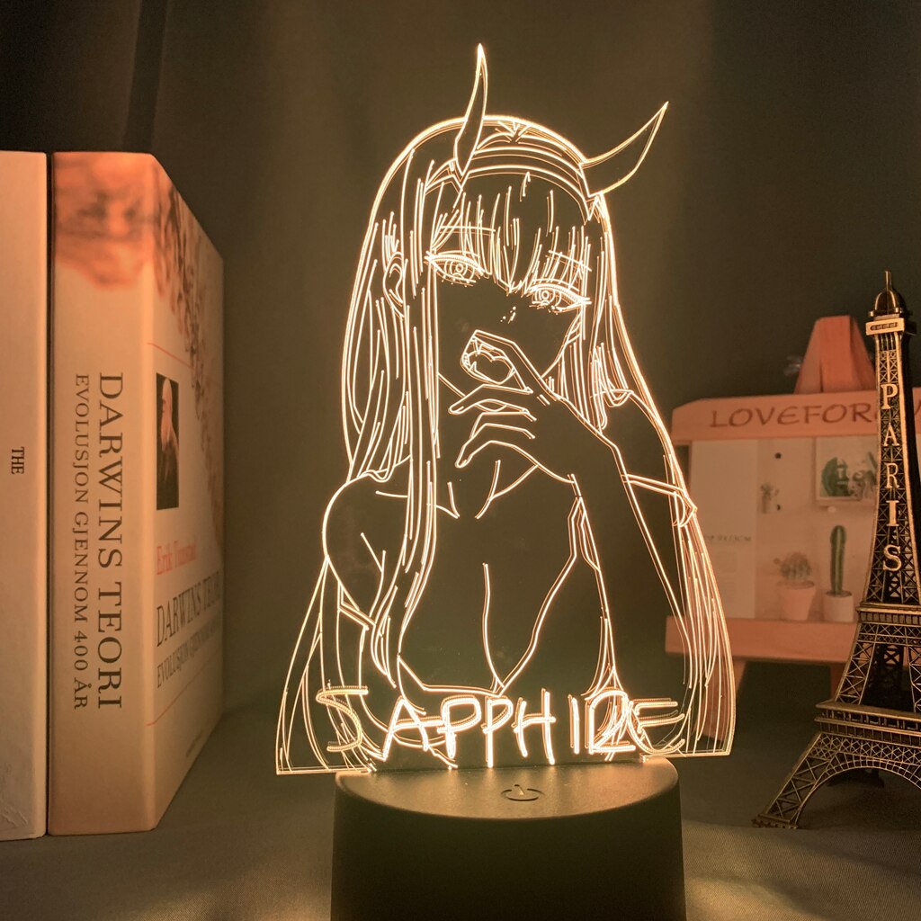 Darling in the Franxx - Zero Two night lamp
