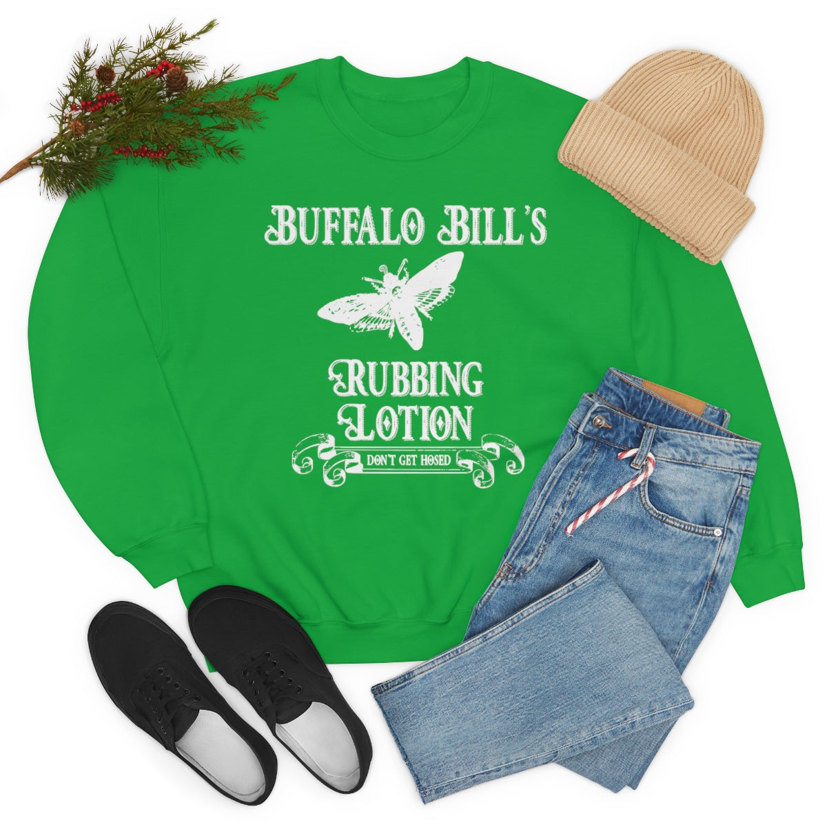 Silence of the Lambs - Buffalo Bill's Rubbing Lotion Sweatshirt