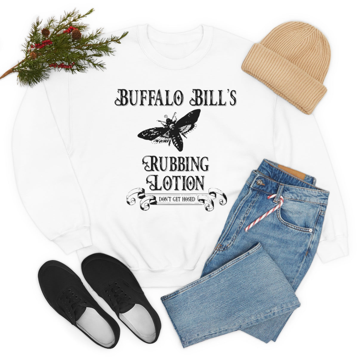 Silence of the Lambs - Buffalo Bill's Rubbing Lotion Sweatshirt
