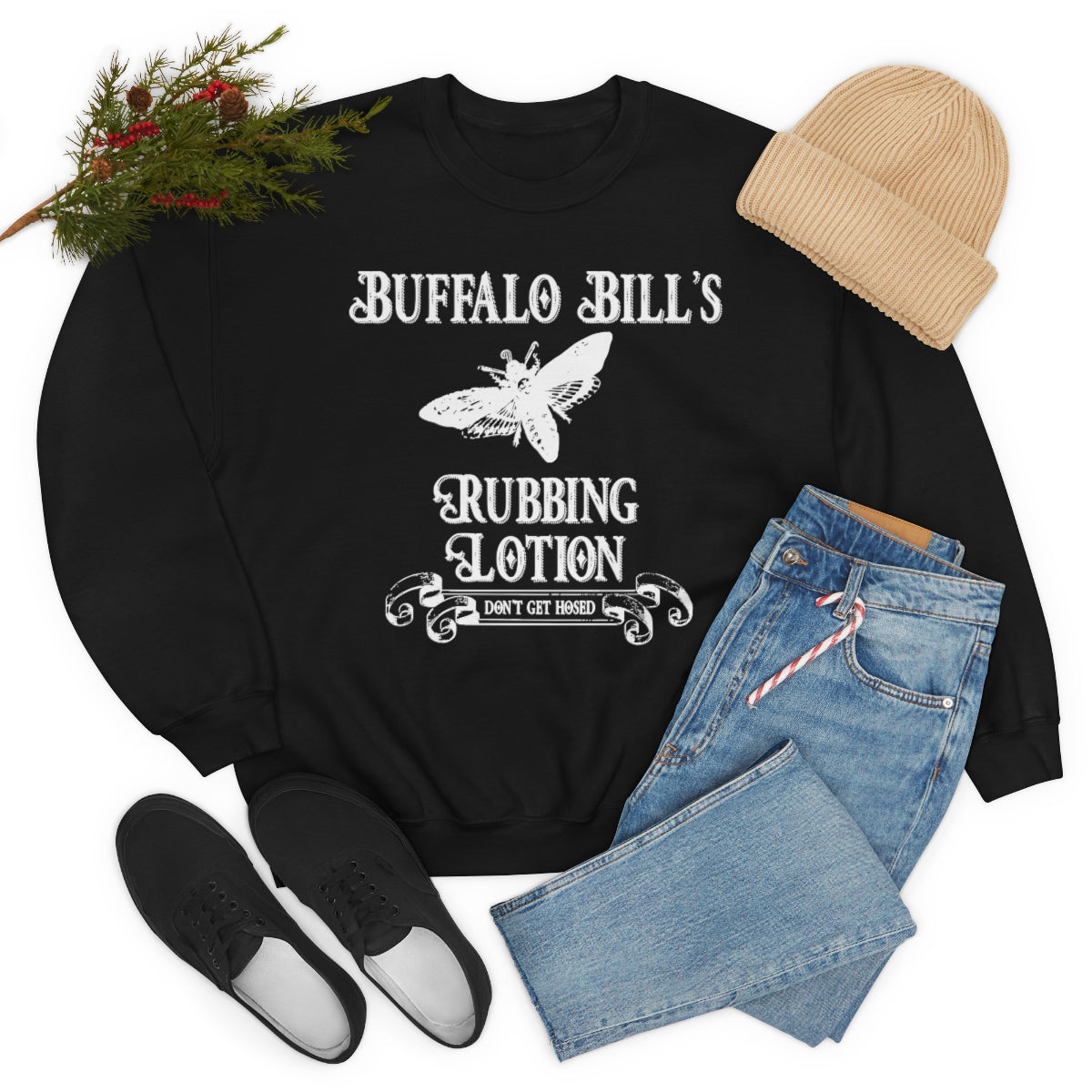 Silence of the Lambs - Buffalo Bill's Rubbing Lotion Sweatshirt