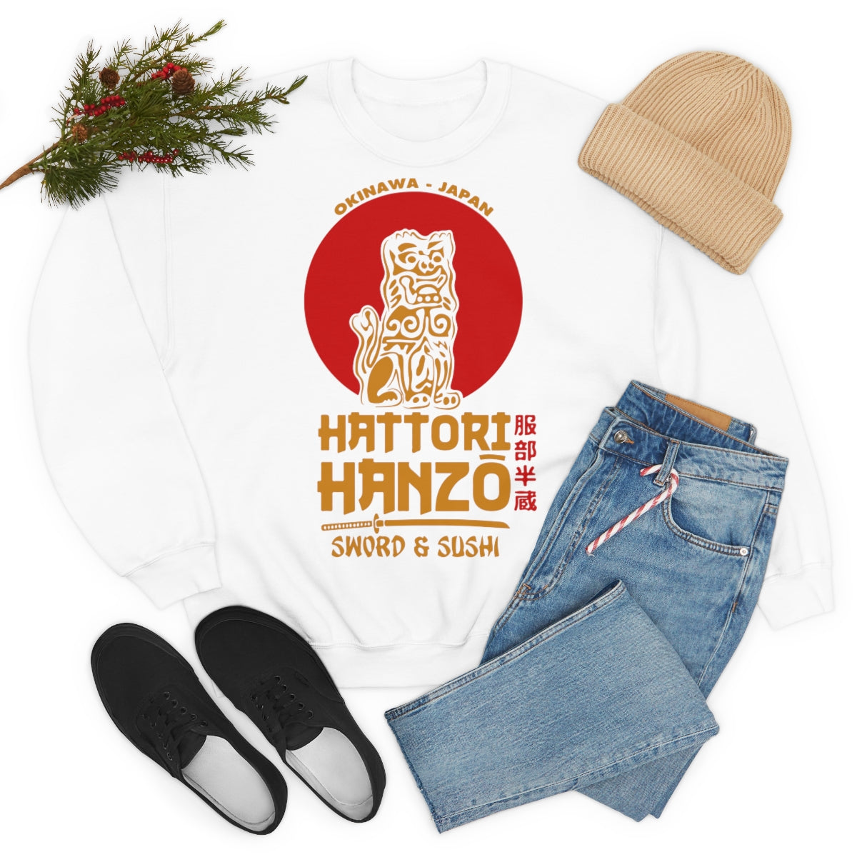 Kill Bill Hattori Hanzo Sweatshirt (1)