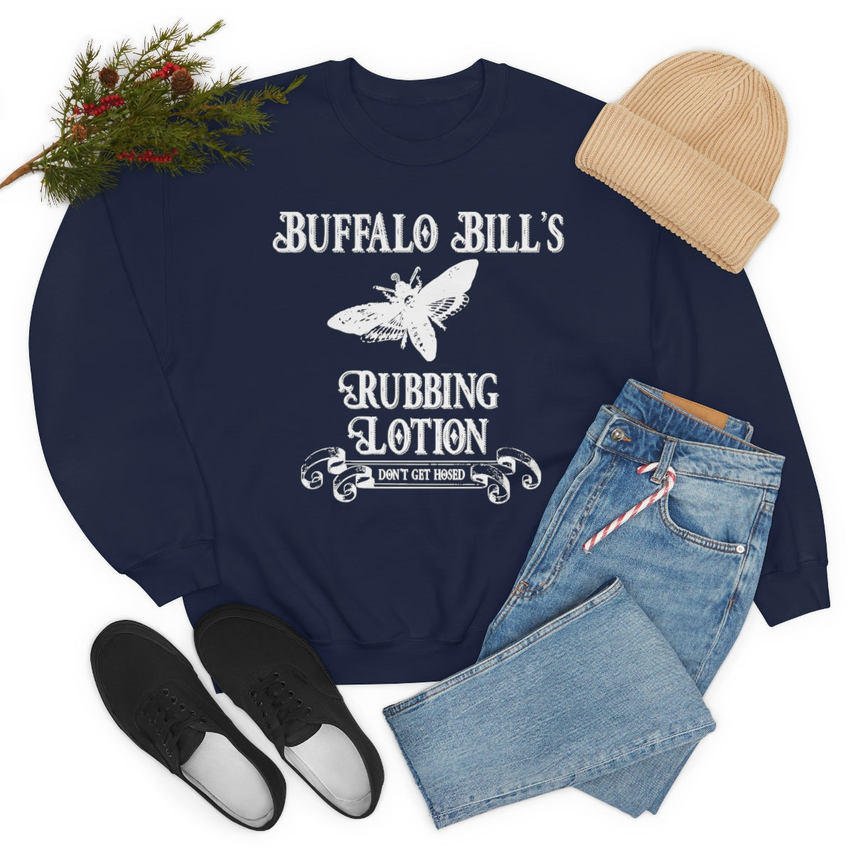 Silence of the Lambs - Buffalo Bill's Rubbing Lotion Sweatshirt