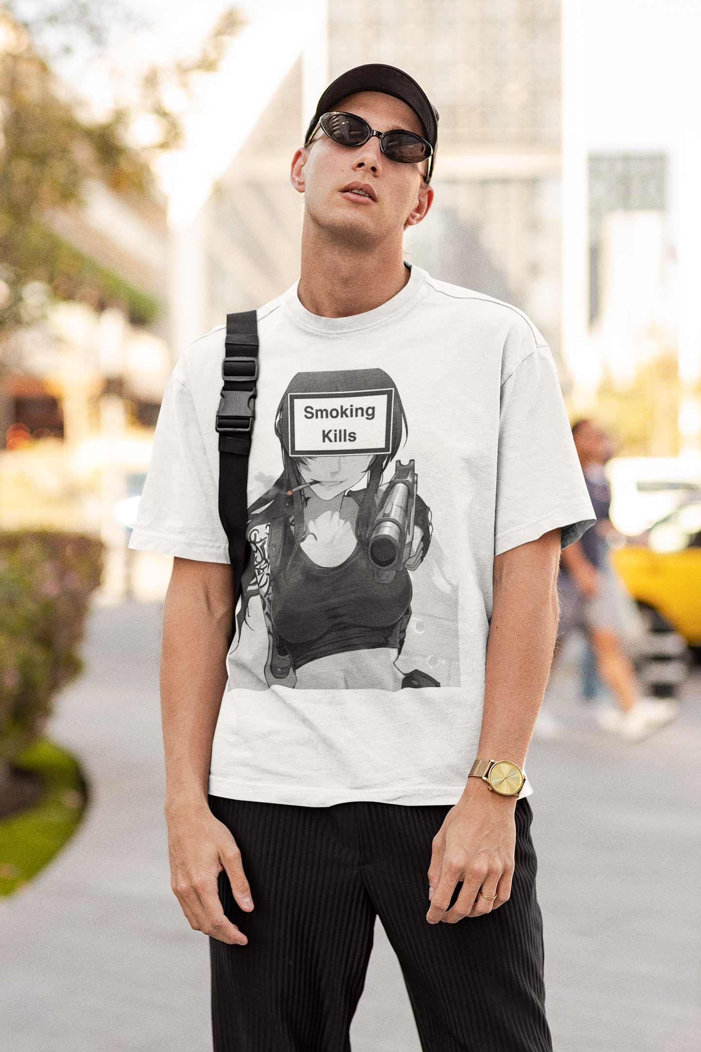 Black Lagoon - Smoking Kills T-Shirt