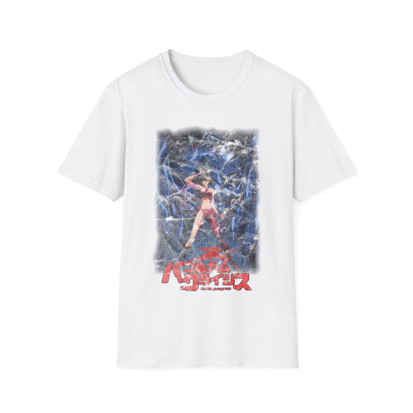 Unisex Bubblegum Crisis Vintage 80s Anime T-Shirt, Retro Reika Chang Manga Waifu Shirt