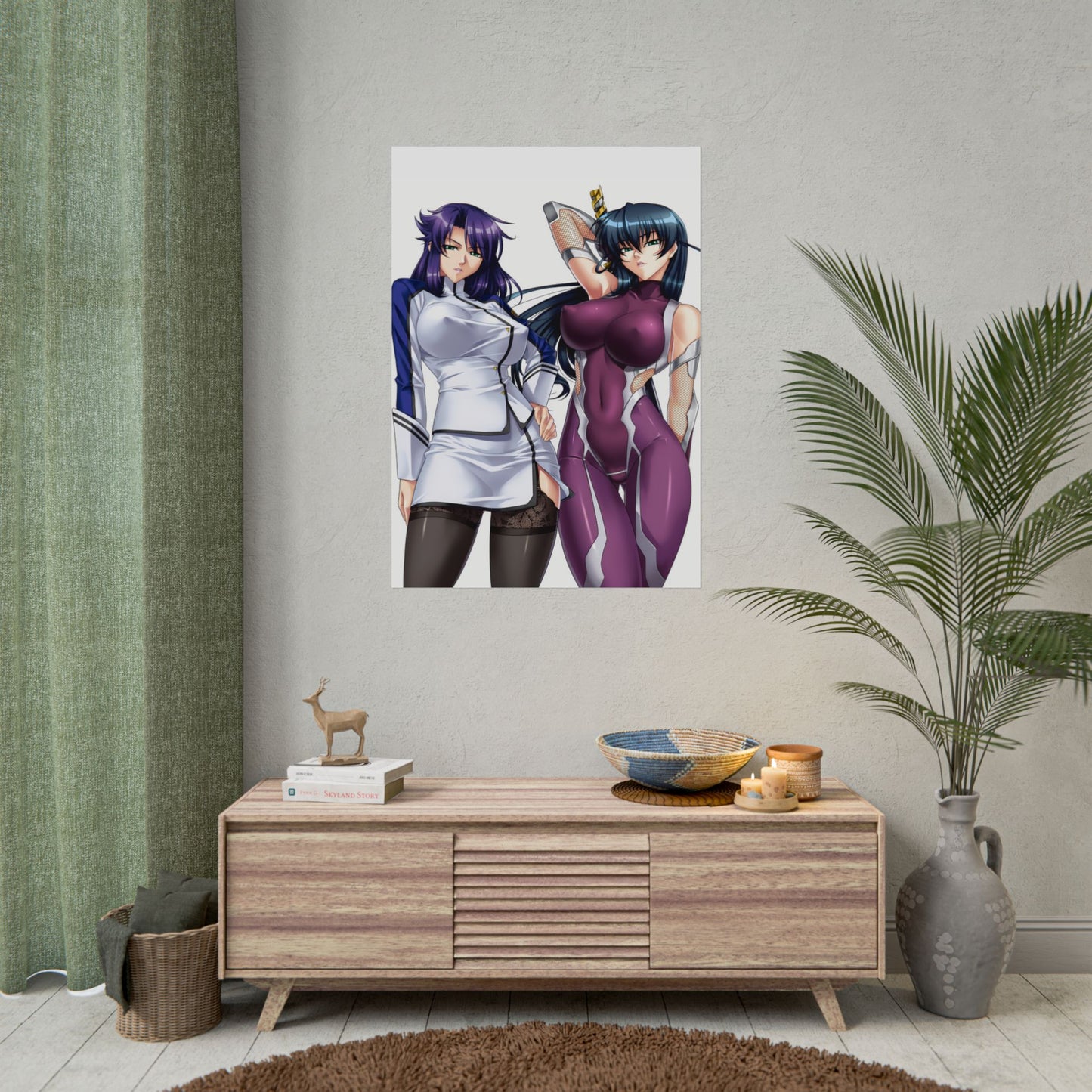 Taimanin Asagi Matte Poster