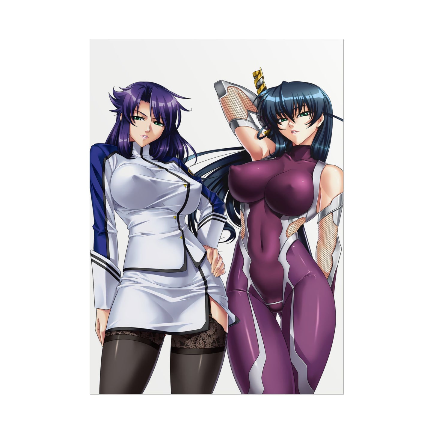 Taimanin Asagi Matte Poster