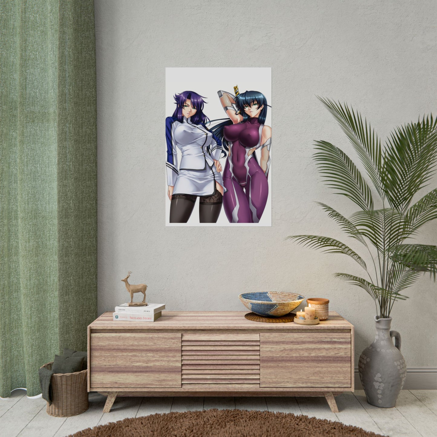 Taimanin Asagi Matte Poster