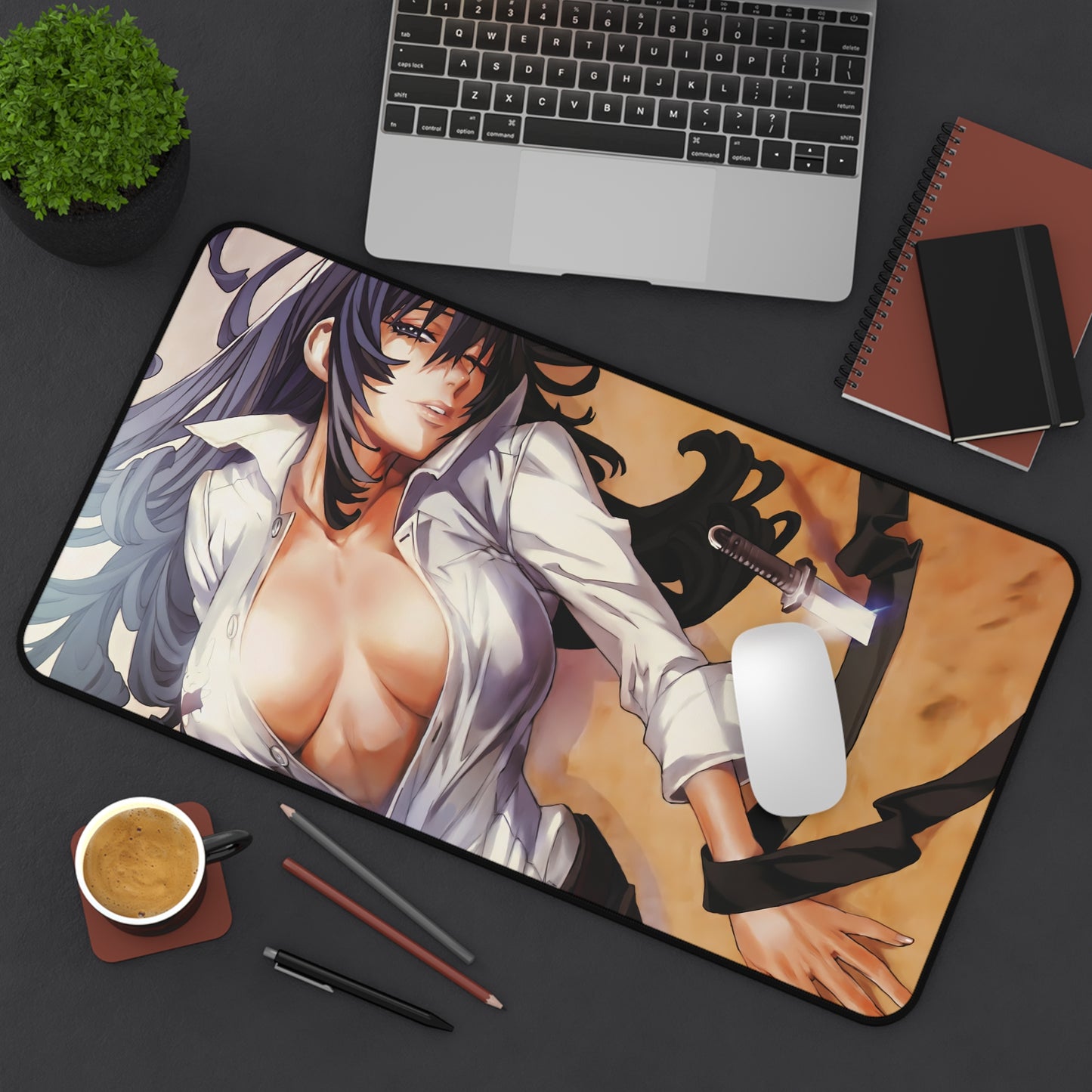 The Book of Bantorra Desk Mat
