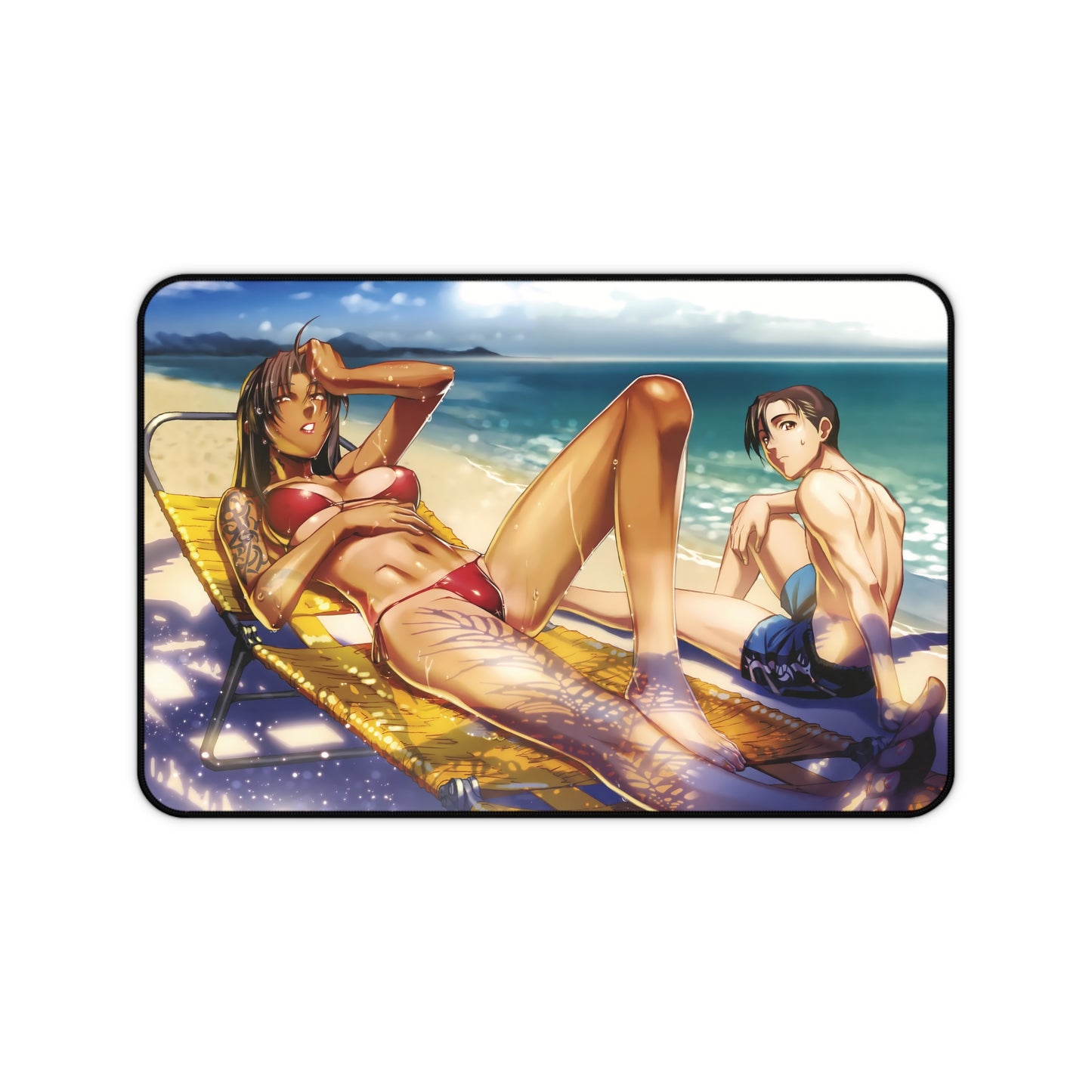 Black Lagoon Desk Mat