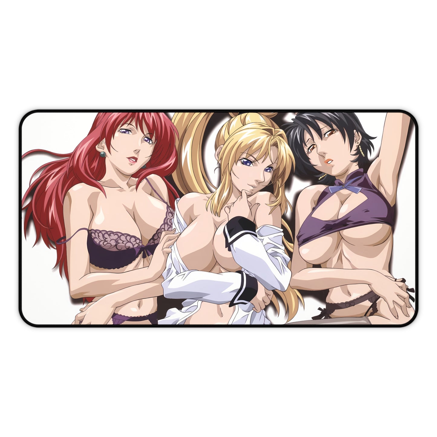 Bible Black Desk Mat