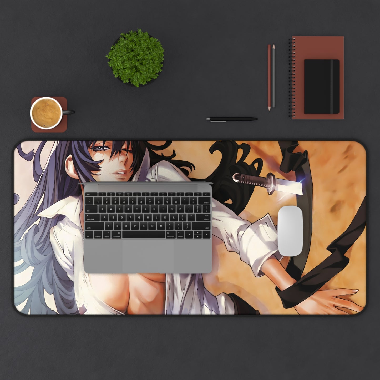 The Book of Bantorra Desk Mat