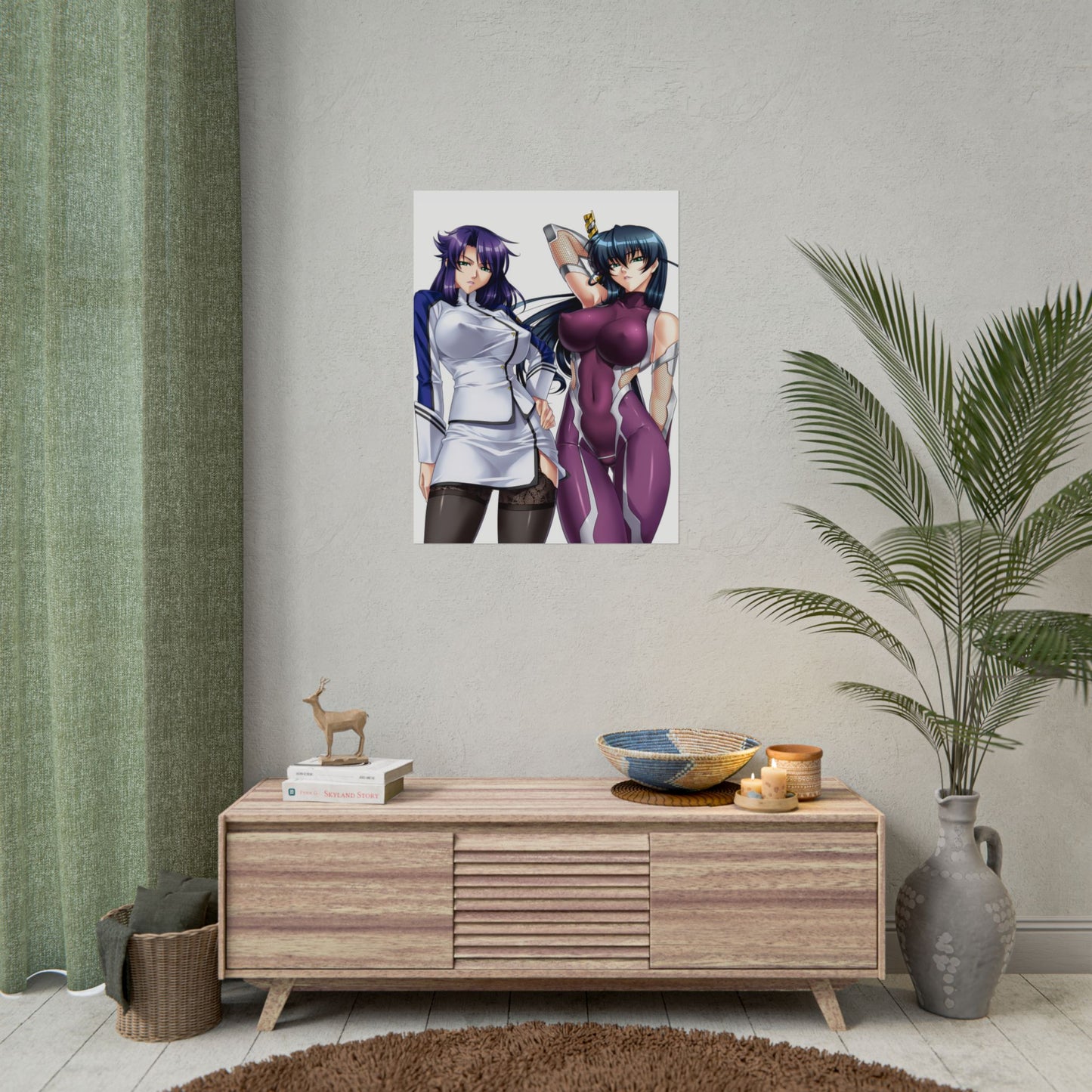 Taimanin Asagi Matte Poster