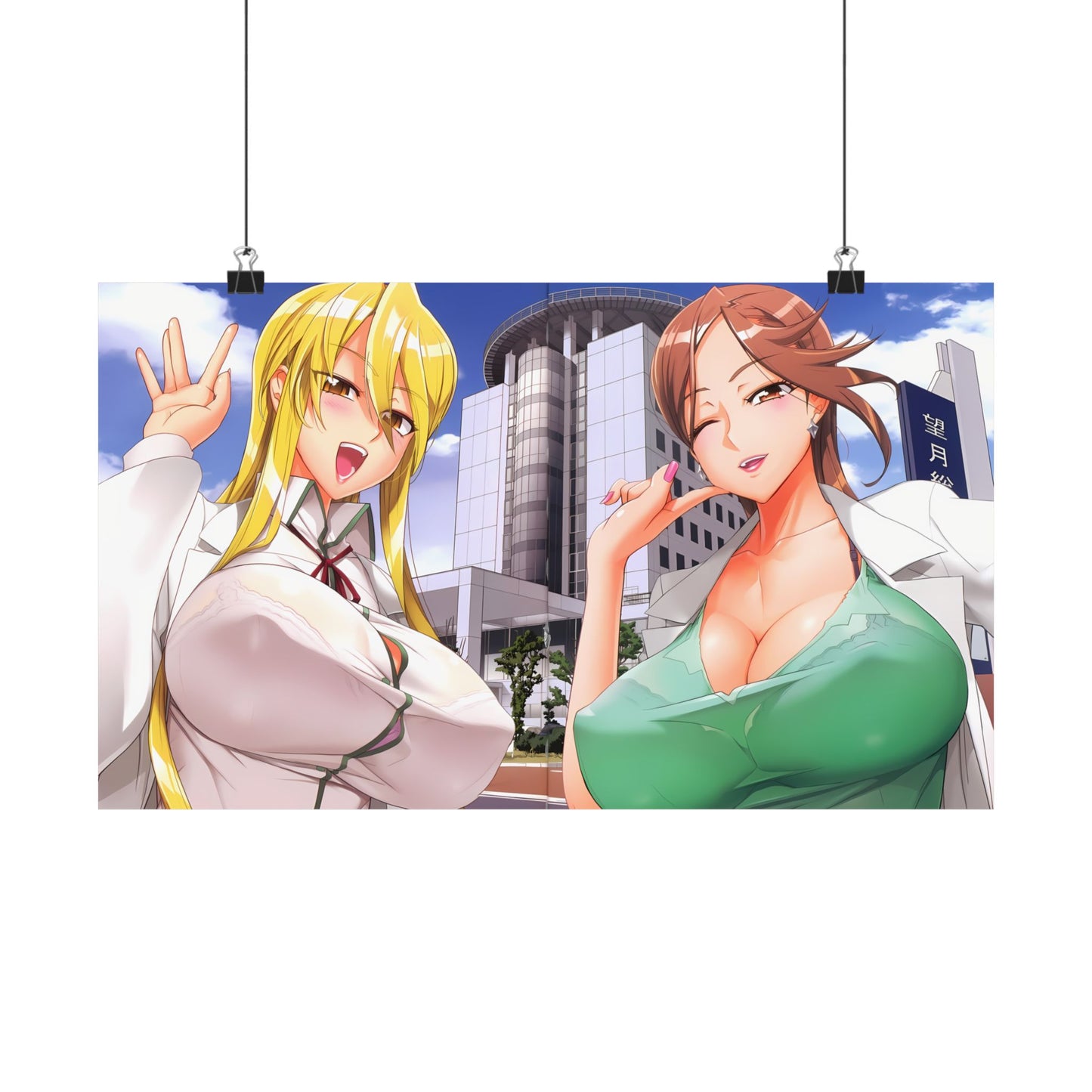 Highschool of the Dead Triage X Crossover Matte Poster