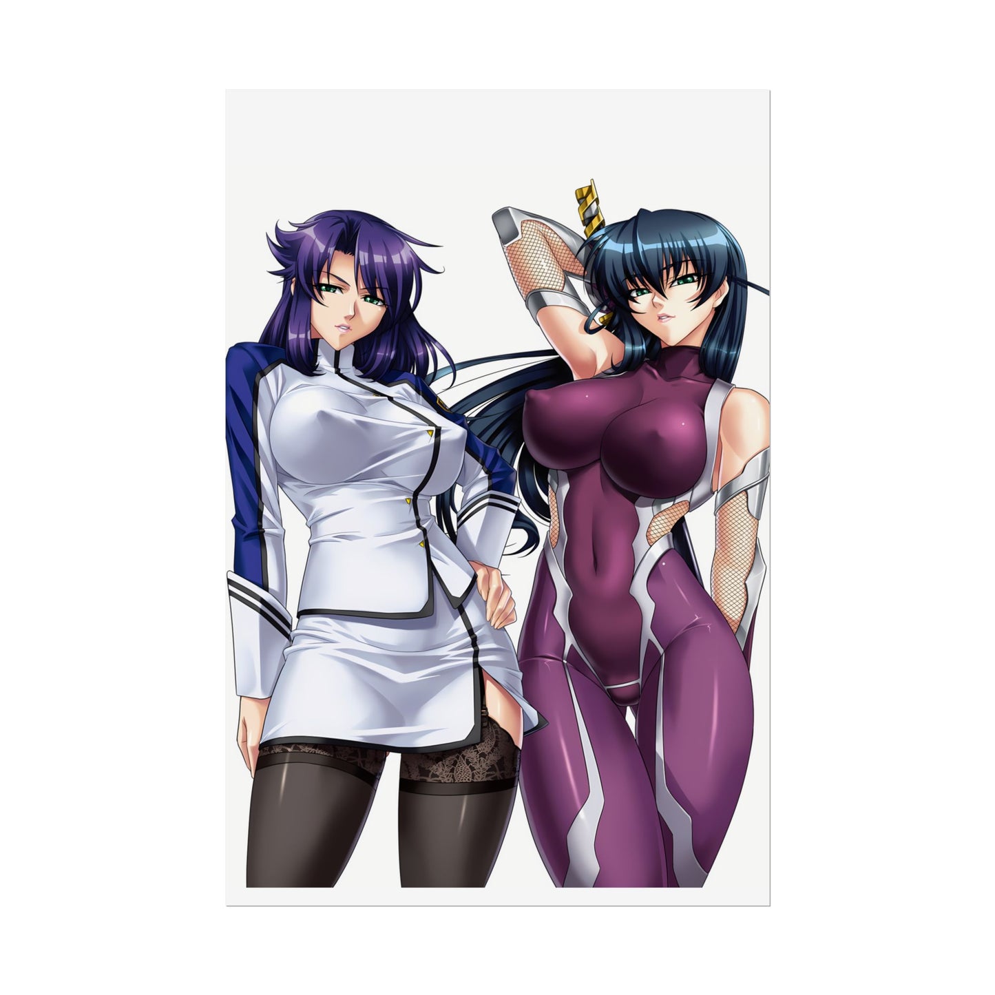 Taimanin Asagi Matte Poster