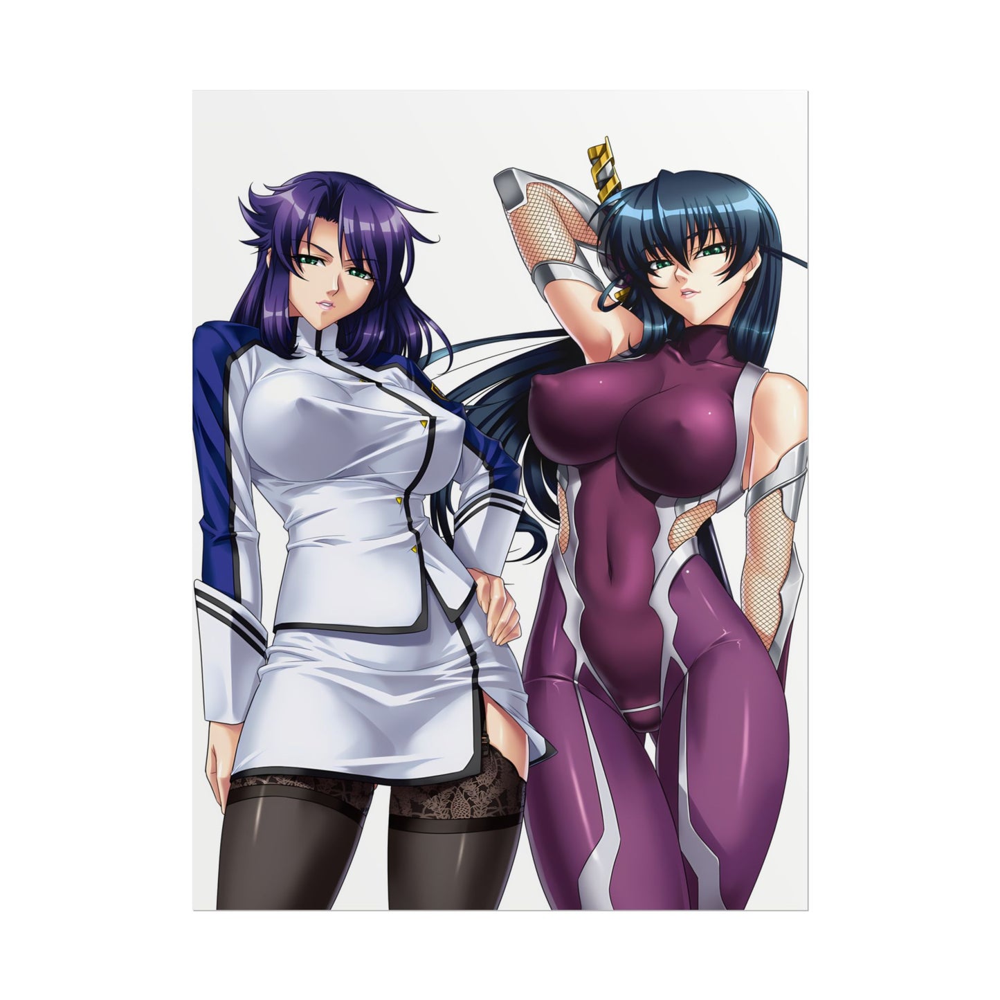 Taimanin Asagi Matte Poster