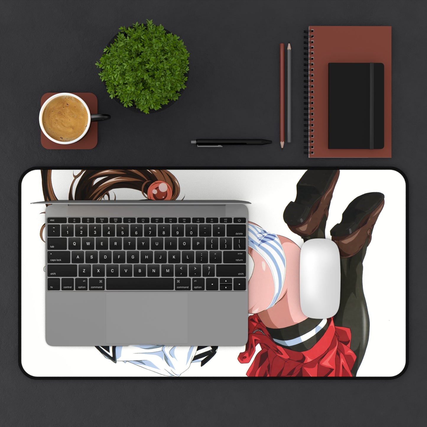 Bible Black Kurumi Imari Desk Mat