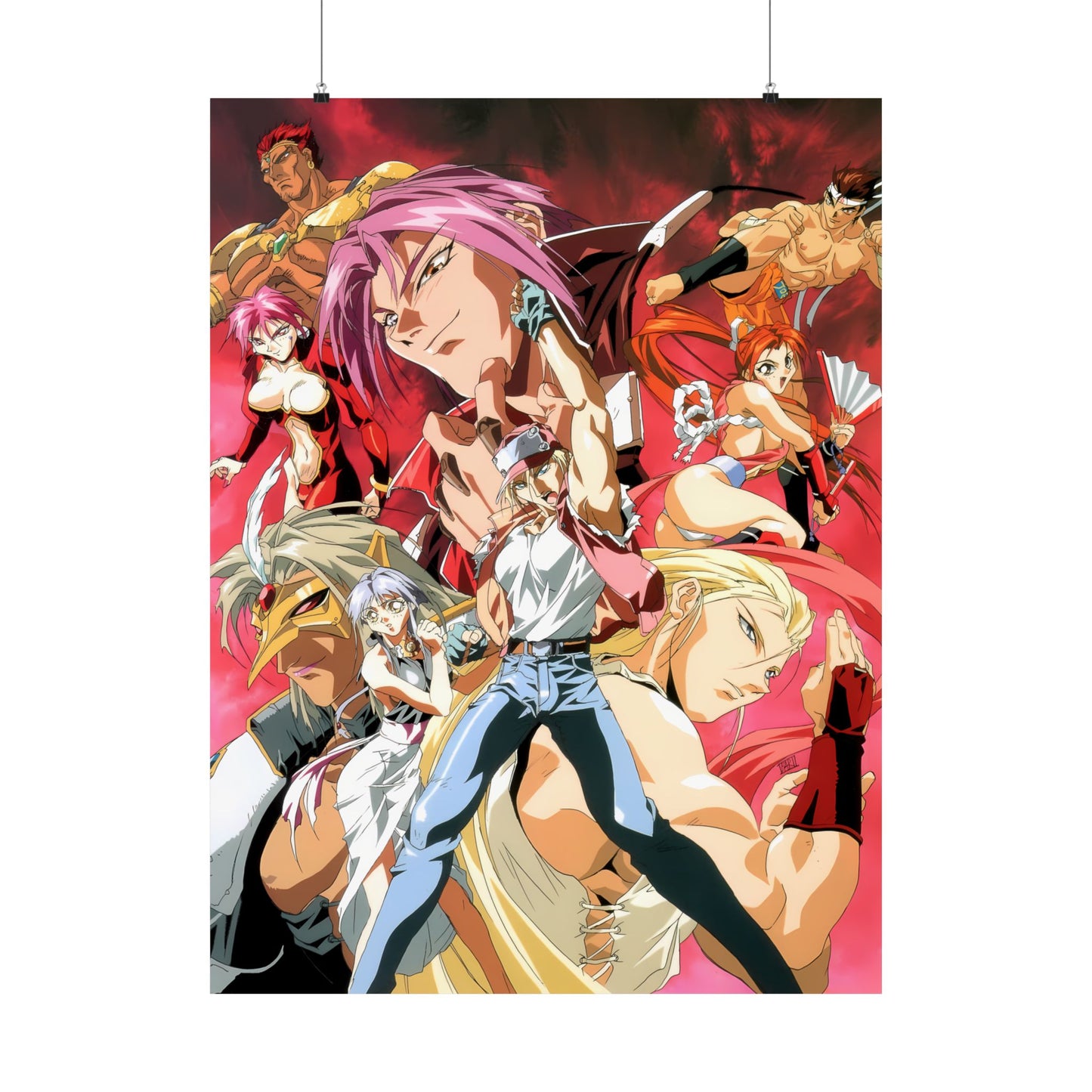 Fatal Fury Matte Poster